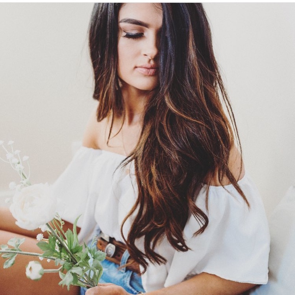 Off the shoulder top